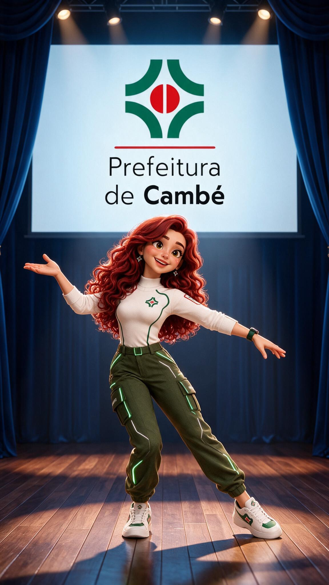 Bê em uma ilustração sobre cultura e eventos